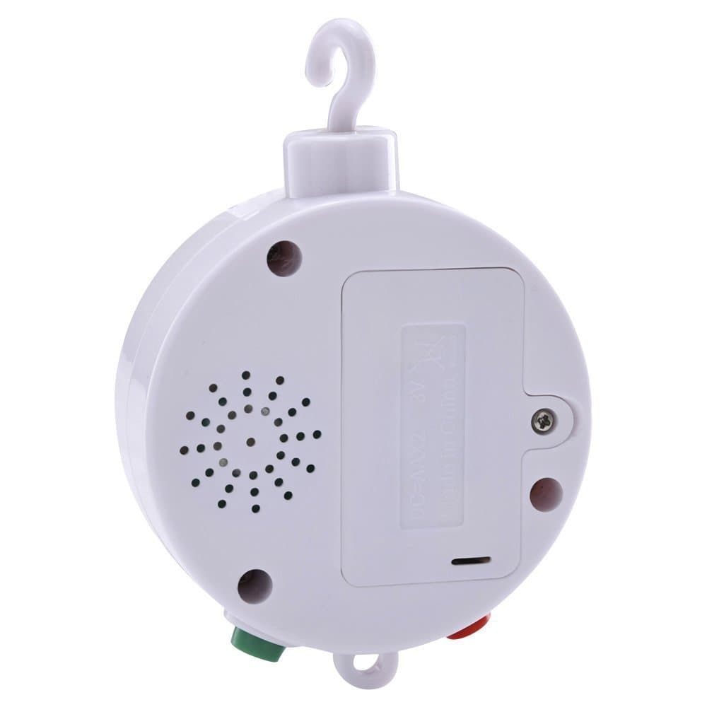 Crib Mobile Motor,Rotating Mobile Spinner,Baby Music Box palys 12 lullab，Portable Sound Machine,Battery Operated