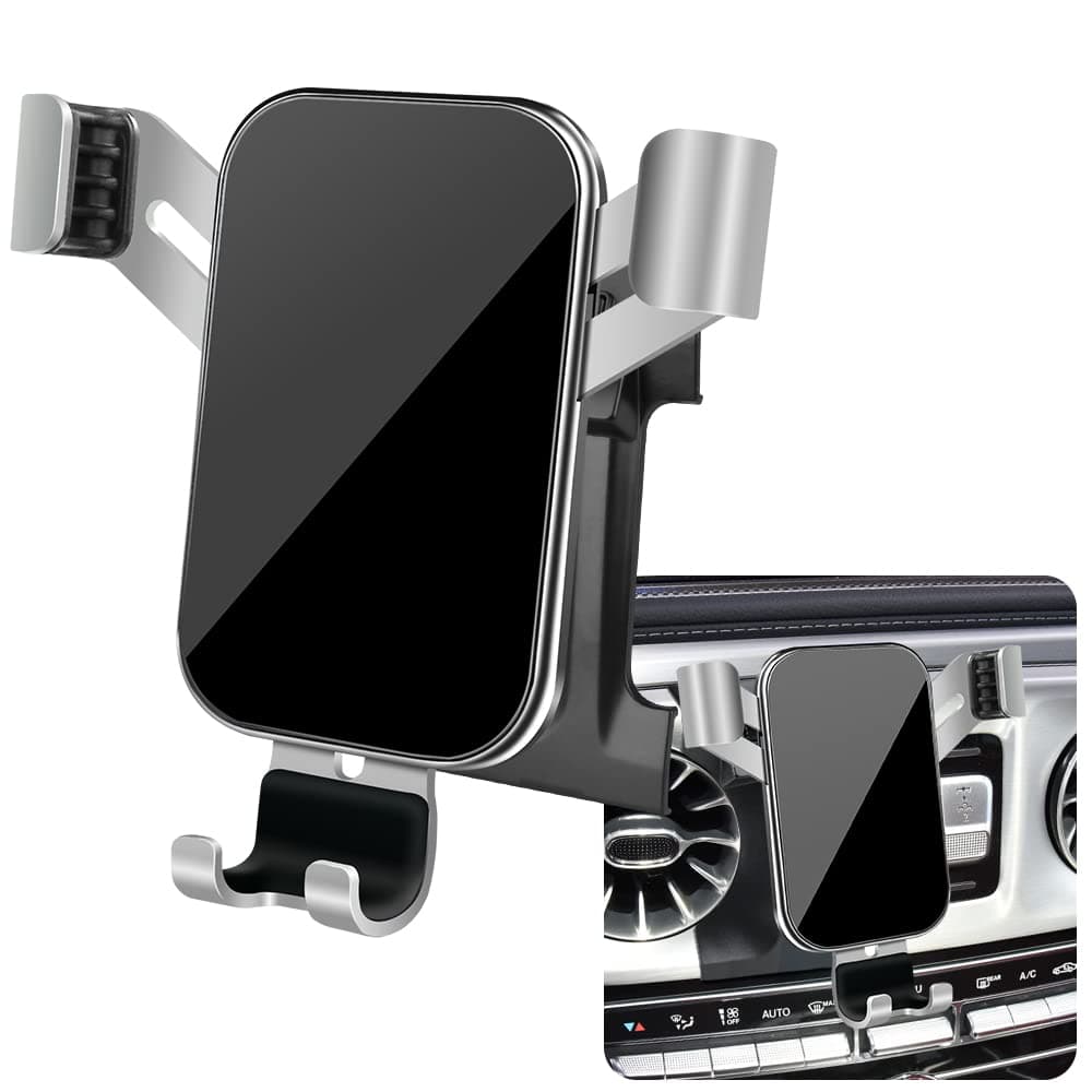 Car Phone Holder for Mercedes-Benz G-Class 2019 2020 2021 2022 2023 2024 2025 G Wagon G550 G500 AMG G63 G55 W463 Auto Interior Accessories Cell Phones Mount Cellphone Mobile Charging GPS Cradle