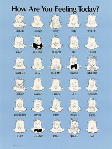 Laminated How Are You Feeling Today? Art Poster Print by Jim Borgman 18x24