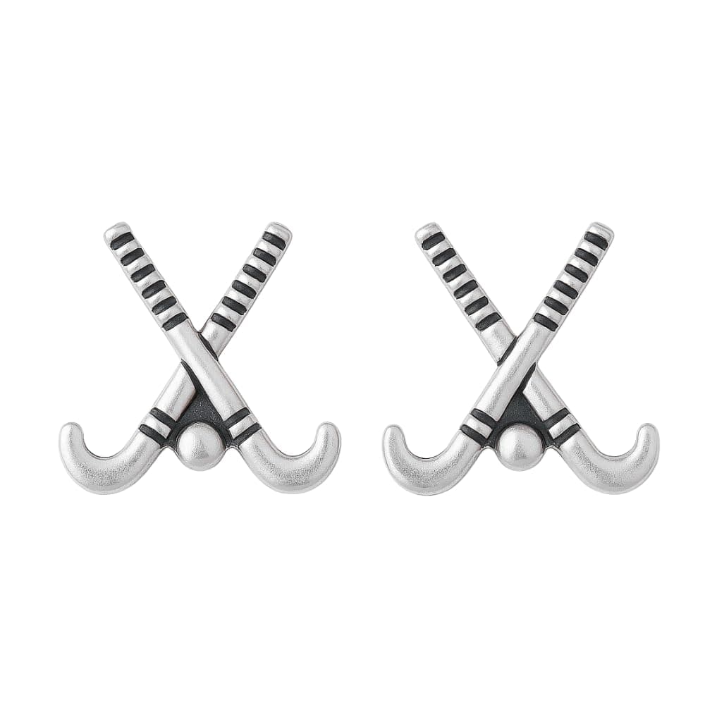 Field Hockey Stud Earrings