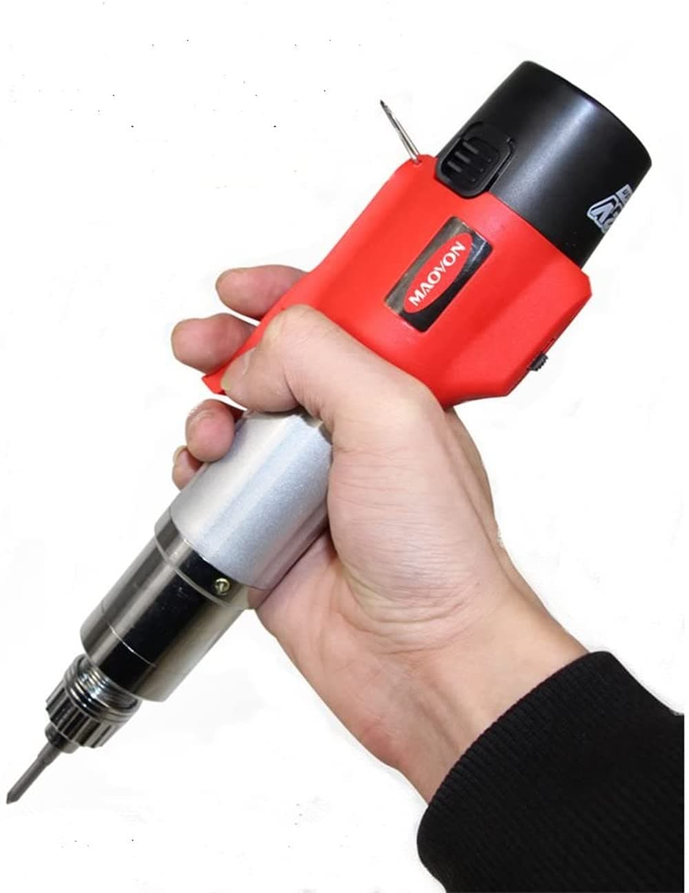 12V Electric Cordless Screwdriver Rechargeable Lithium-Ion Straight Compact Adjustable Torque Multi-function Drill Driver Household DIY power tool+11pcs Drill Screwdriver Bits