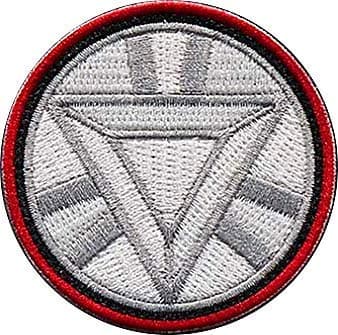 Avengers Ironman Arc Reactor Military Hook Loop Tactics Morale Embroidered Patch