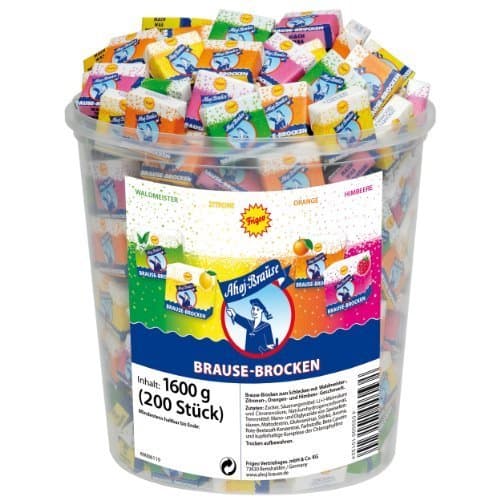 Frigeo Ahoj Brause Brocken fizzy candy, 200pcs by Frigeo