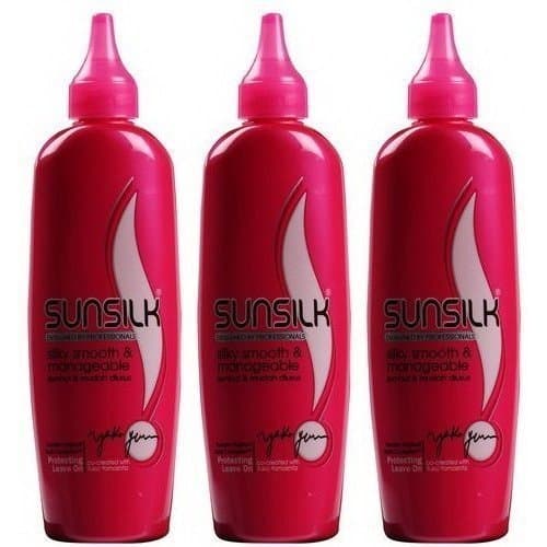 3 X Sunsilk Leave on Hair Treatment By Keratin Yoghurt Made in Thailand