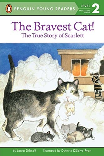 The Bravest Cat! The True Story of Scarlett (All Aboard Reading) Paperback – Illustrated, September 22, 1997
