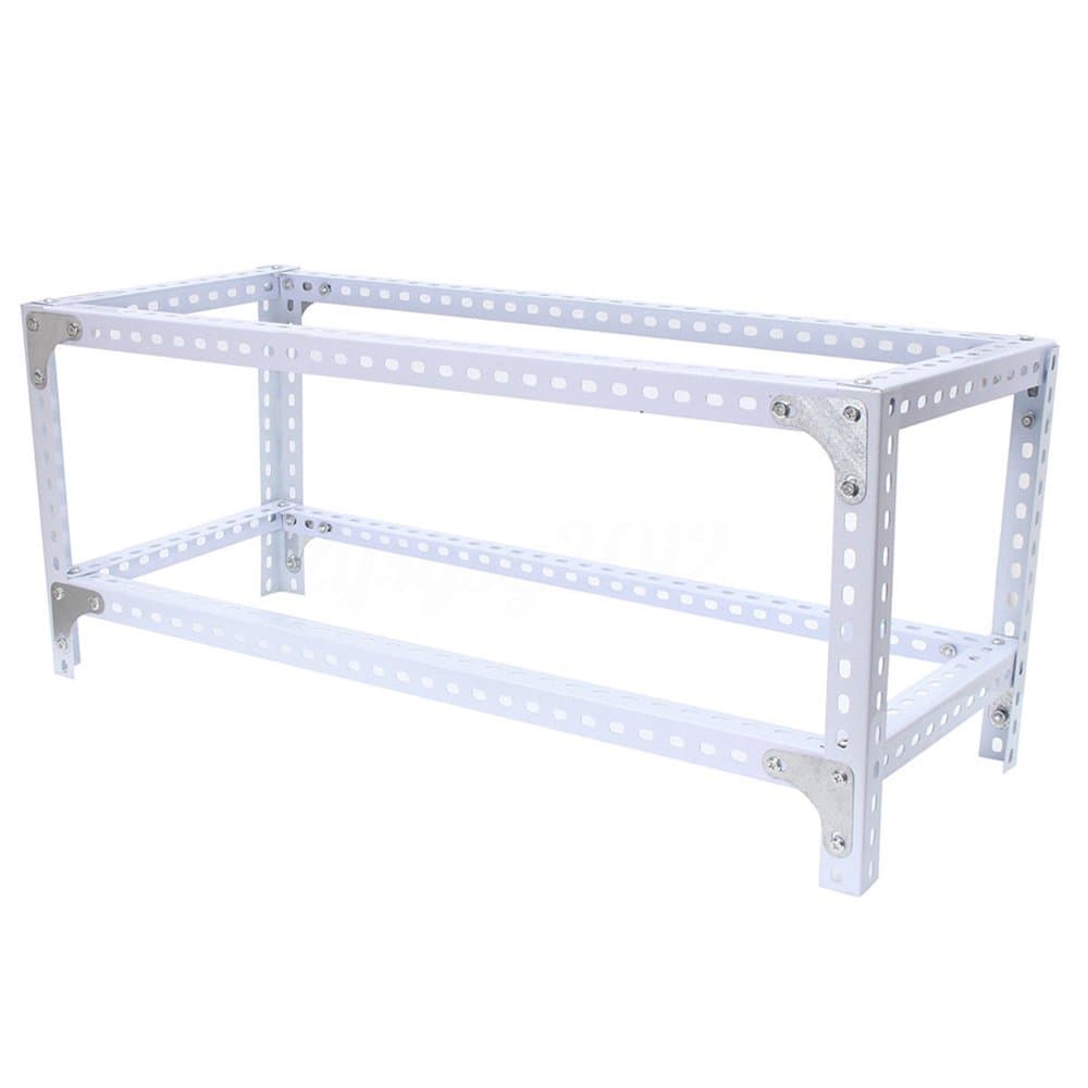 Mining Miner Rig Case - Open Air Frame Stackable Aluminum Case for 7 GPU ETH BTC Ethereum ZCash 80 * 25 * 30CM