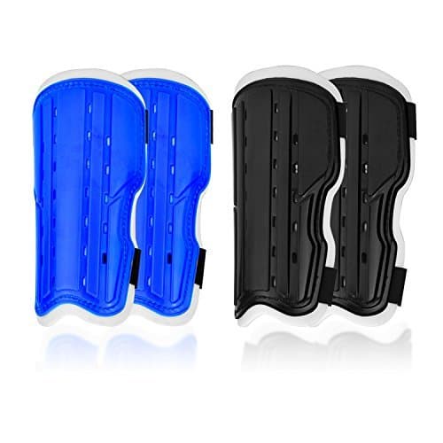 ActionEliters Kids Soccer Shin Pad Shin Guards,Lightweight and Breathable Child Calf Protective Gear Attached Ankle Guard for 3-8 Years Old Kids Toddler Boys Girls Children