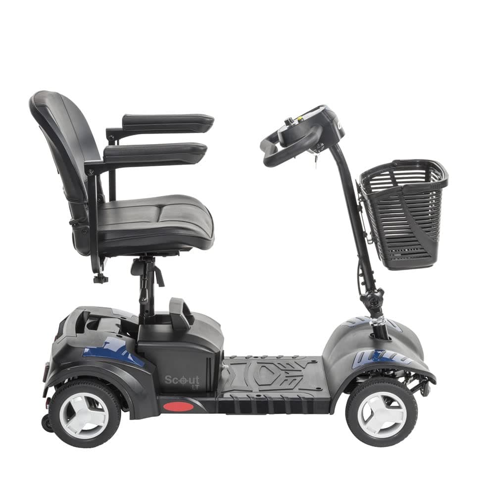 Drive MedScout 4 LT Travel Power Mobility Scooter includes 5 Year Protection Plan