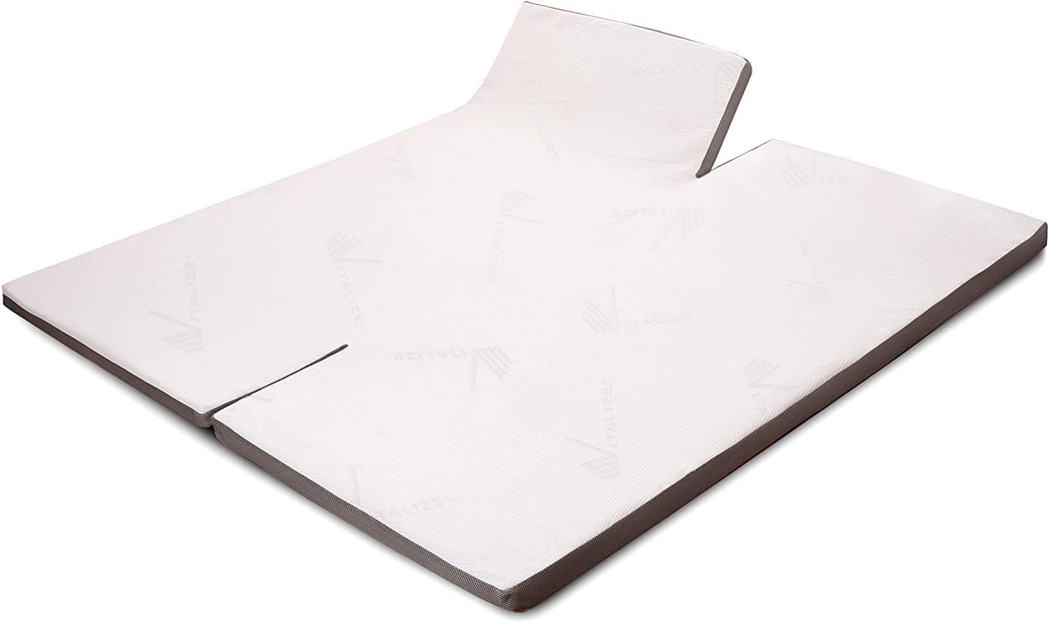 Topper EnergyON made of 5 cm visco memory foam | Celliant Tech Cover for more regeneration & better sleep | for 180 x 200 cm mattresses | Breathable/Clinically tested/high density