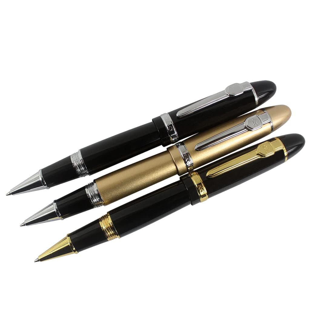 Jinhao 159 Ball Ball Pen Gold Trim Thick Pen 0.7mm 3pcs