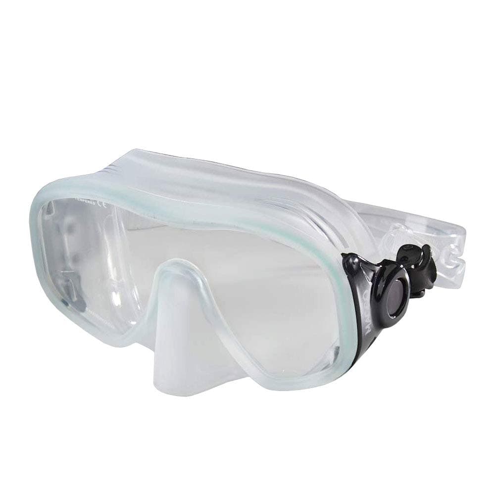 SHERWOOD SCUBA Macco Frameless mask with Unique Side Buckle System, Folds Small for Back up mask