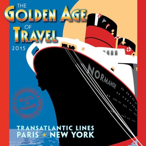 The Golden Age of Travel 2015 Mini Wall Calendar (English and French Edition) Calendar – Mini Calendar, August 1, 2014