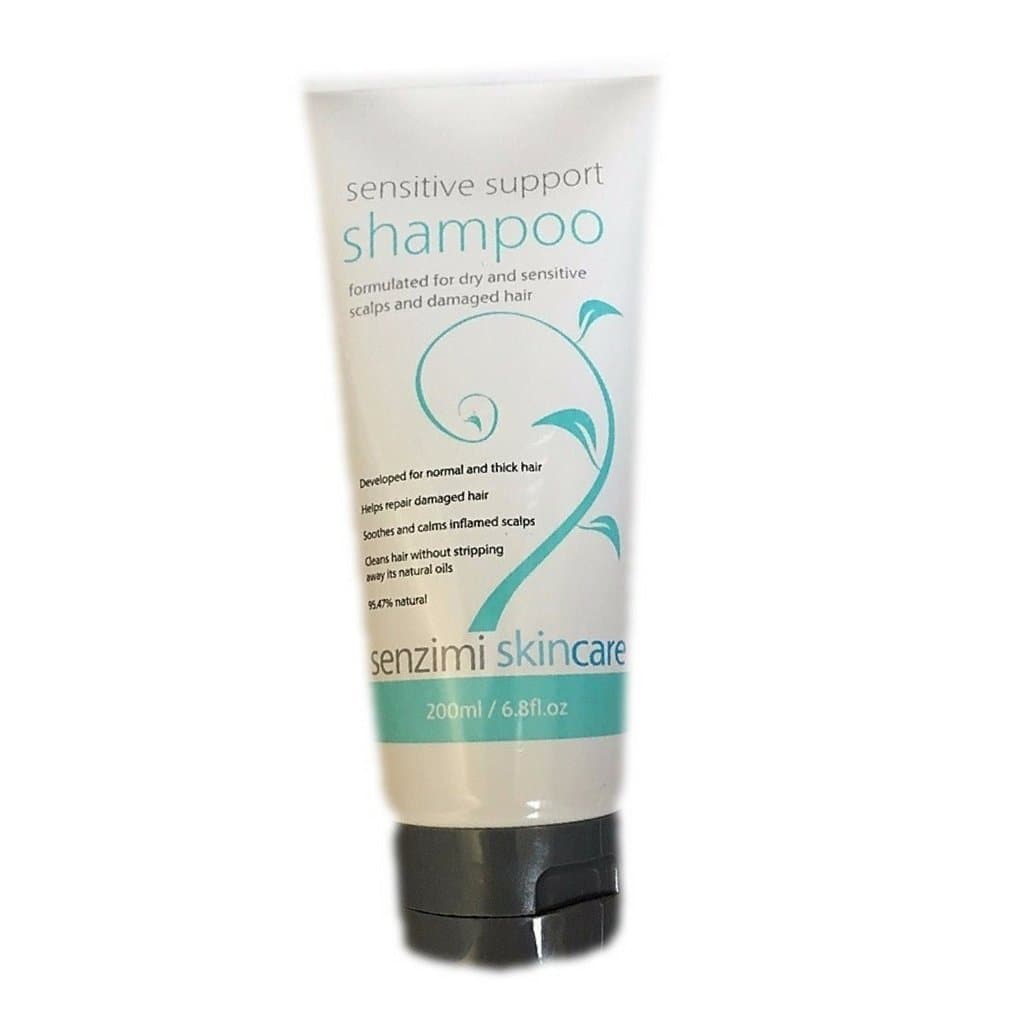 Sensitive Support Shampoo 200ml - Best for Sensitive Scalp and All Types of Hair - Perfect for Everyday Use - Soothe and Rehydrate Dry, Sensitive and Inflamed Scalp - Nourish and Clean Hair From Root to Tip - Makes Hair Smooth and Silky - All Natural Ingredients - Dermatologically Tested in Germany - Hypoallergenic