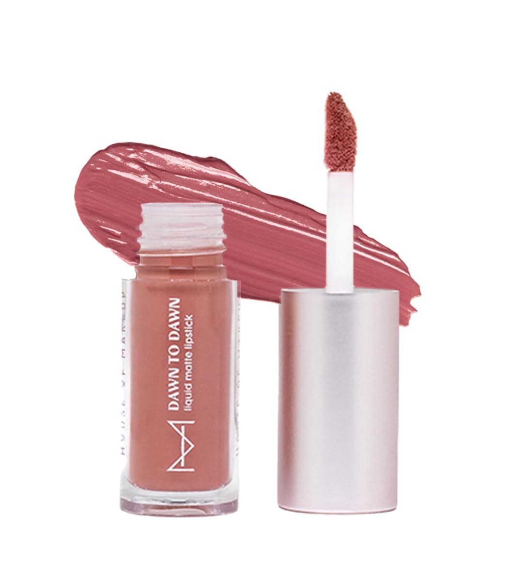 Matte Liquid Lipstick MINIS with Hyaluronic Acid & Vitamin E | Long Lasting, Smudgeproof | Non-cakey, Non-drying | 2 ml | Pink Butter