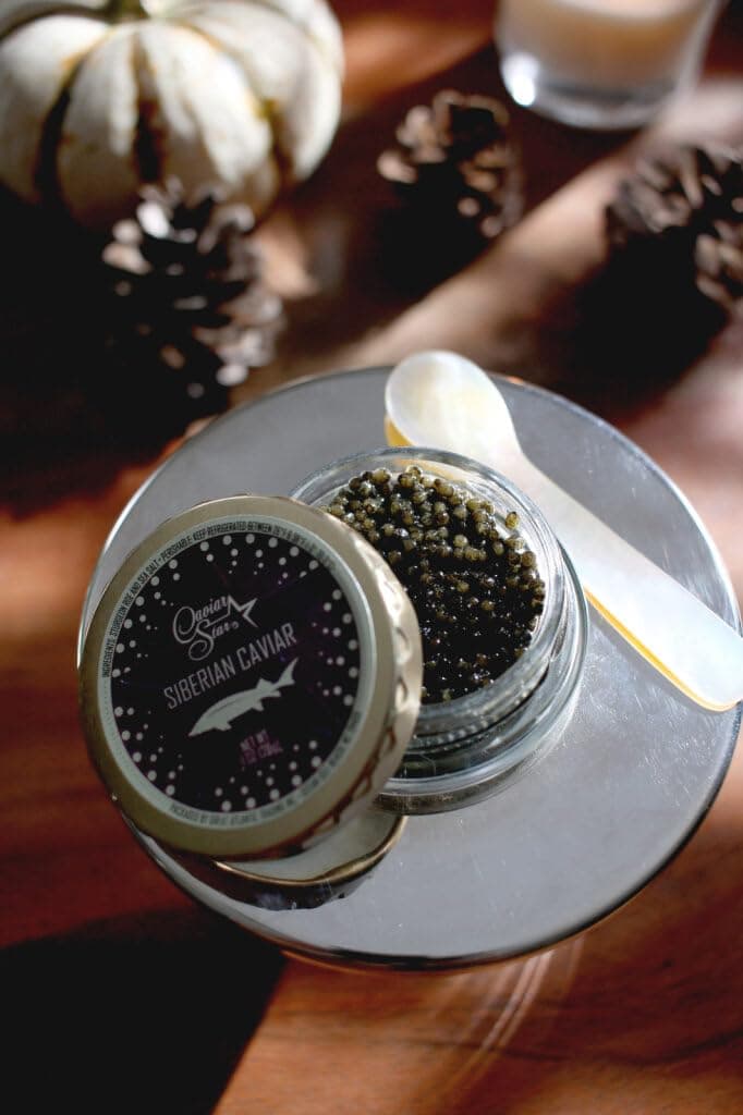 Caviar Star Luxurious MALOSSOL Siberian Sturgeon Caviar - Sustainably Farmed Premium Acipenser Baerii Roe - Gourmet Delicacy with Rich, Buttery, Nutty Flavor - 1 Ounce