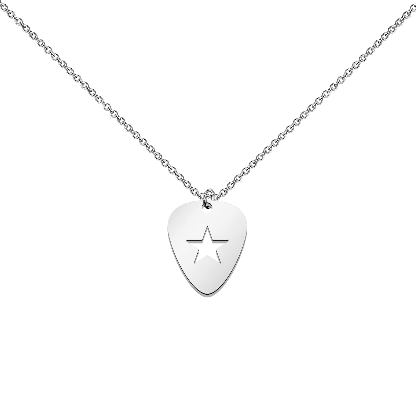 Musical Lover Gift Musicals Inspired Gift Guitar Pick Necklace Star pendant Jewelry
