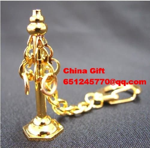 Fengshui Staff of Ksitigarbha Keychain with Box