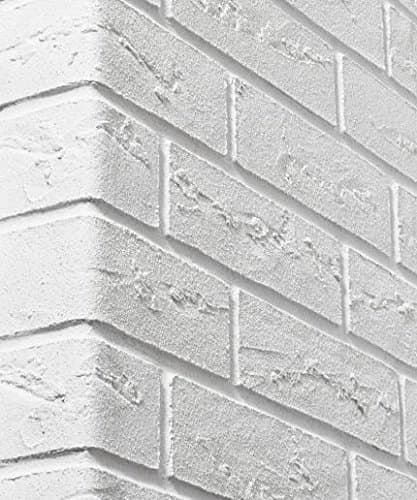Elastolith 99601 Flexible Mineral Brick Slips Alaska, One Box Covers 1 sqm, White