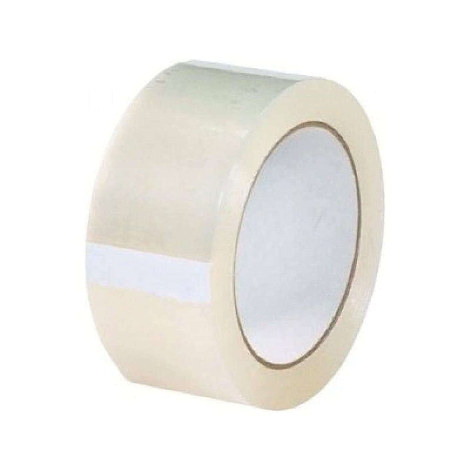Clear Packing Tape | 2 inches x 50 yards Strong Heavy Duty Packaging Tape for Sealing Parcel Boxes, Moving Boxes Houses, Large Postal Bags, Office Supplies [1 Rolls]
