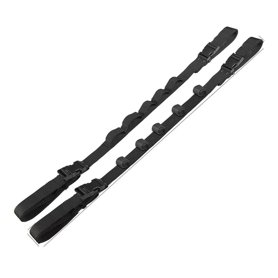 Fishing Pole Rack Rod Storage Holder Strap Belt Adjustable for Truck Vehicle SUVs Wagons and Vans