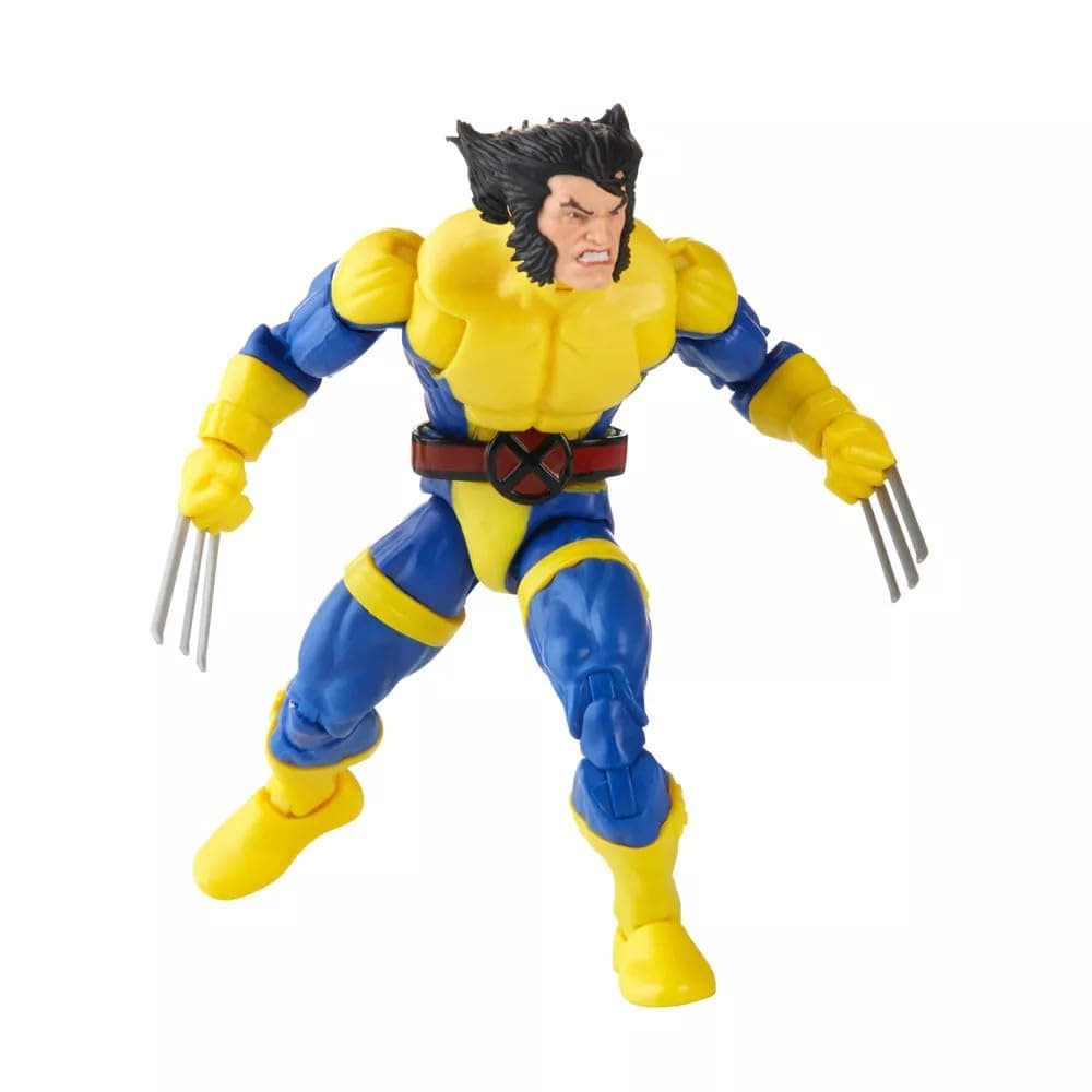 Marvel Hasbro Legends Series X-Men Wolverine 6-inch Action Figure Toy, 3 Accessories, F3981, Multicolor