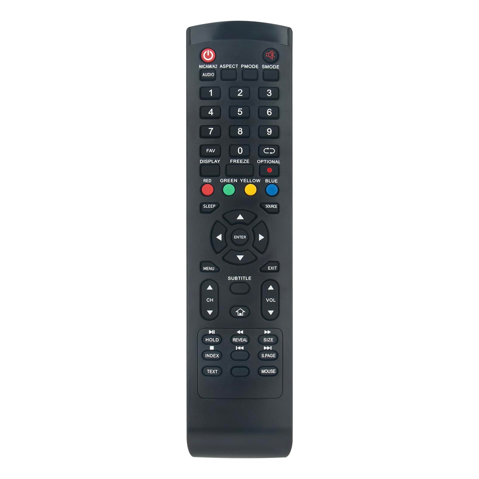 Replacement Remote Control for Nordmende TV ND43S3100H ND32S3100H ND32S3100 ND40S3000H-SMART-FHD ND32S3400H ND32S3900H ND32S3800H-SMART ND55KS4400H-UHD-SMART NDND244S344FF