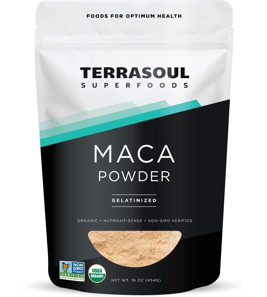 Terrasoul Superfoods Organic Gelatinized Maca Powder - 16oz