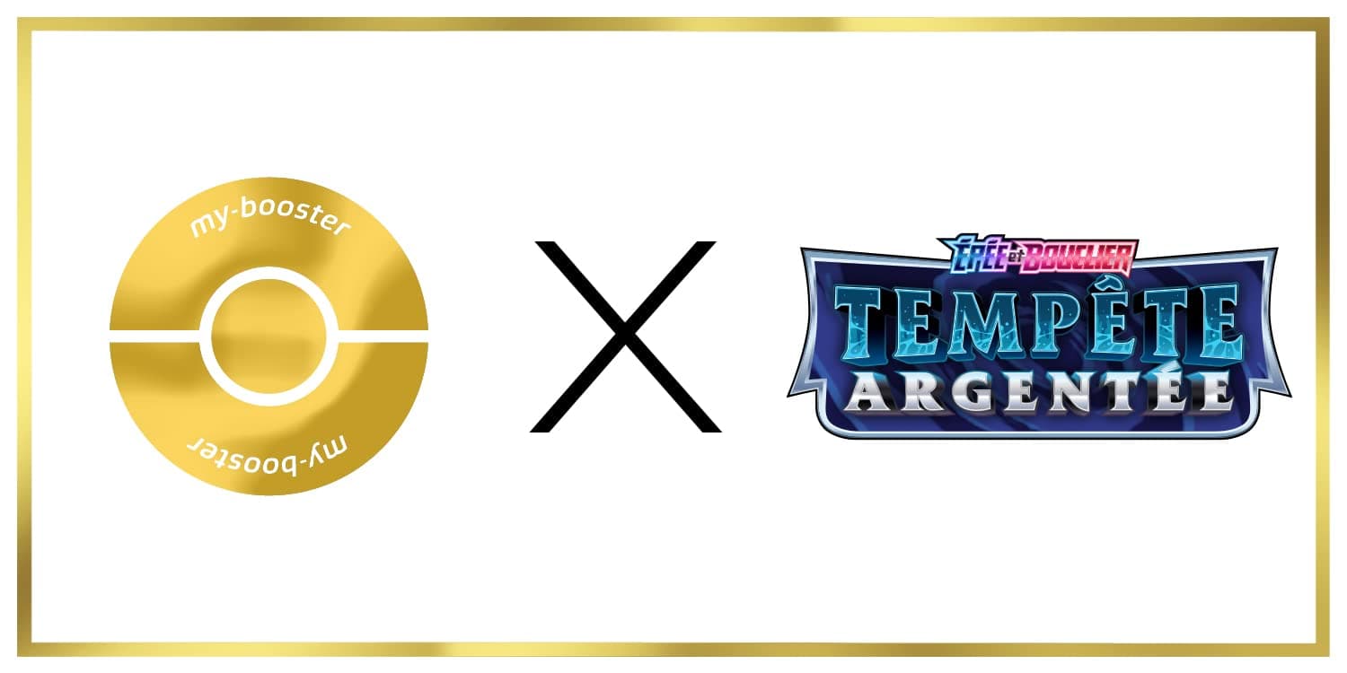 Goupix d'Alola V (Alola Vulpix V) 33/195 - Myboost X Epée et Bouclier 12 Tempête Argentée - Box of 10 Pokemon French Cards