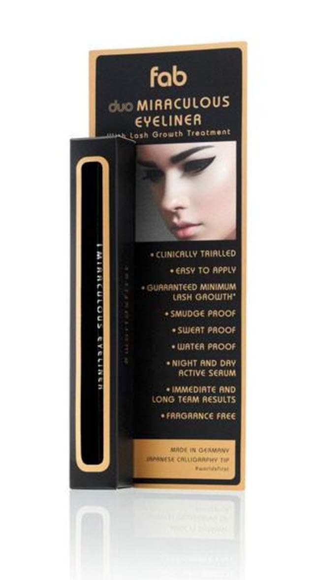 FAB BROWS Duo Miraculous Liquid Eyeliner and Eyelash Growth Serum 2in1 5ml