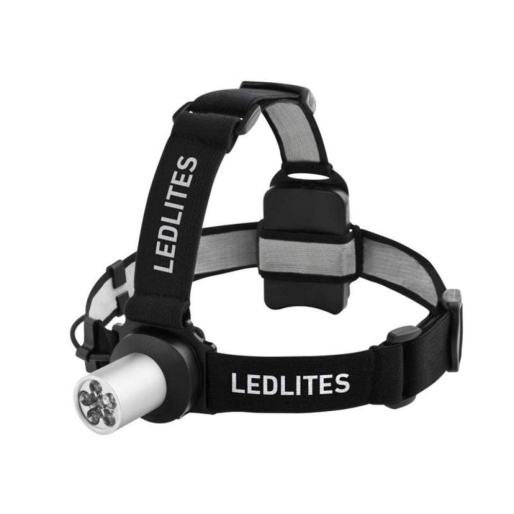 Ledlenser LEDLITES - Battery Operated LED Head Torch, Super Bright 80 Lumens Headlamp, Camping, Fishing, Hiking Equipment, Work Head Torch, Running, Up to 20 Hours Running Time