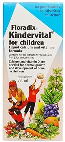 (10 Pack) - Salus Kindervital Childrens Vitamin & Mineral Syrup | 250ml | 10 Pack - Super Saver - Save Money