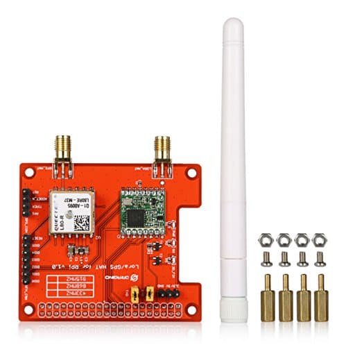 Long Distance Wireless 868 Mhz Lora and GPS Expansion Board for Raspberry Pi