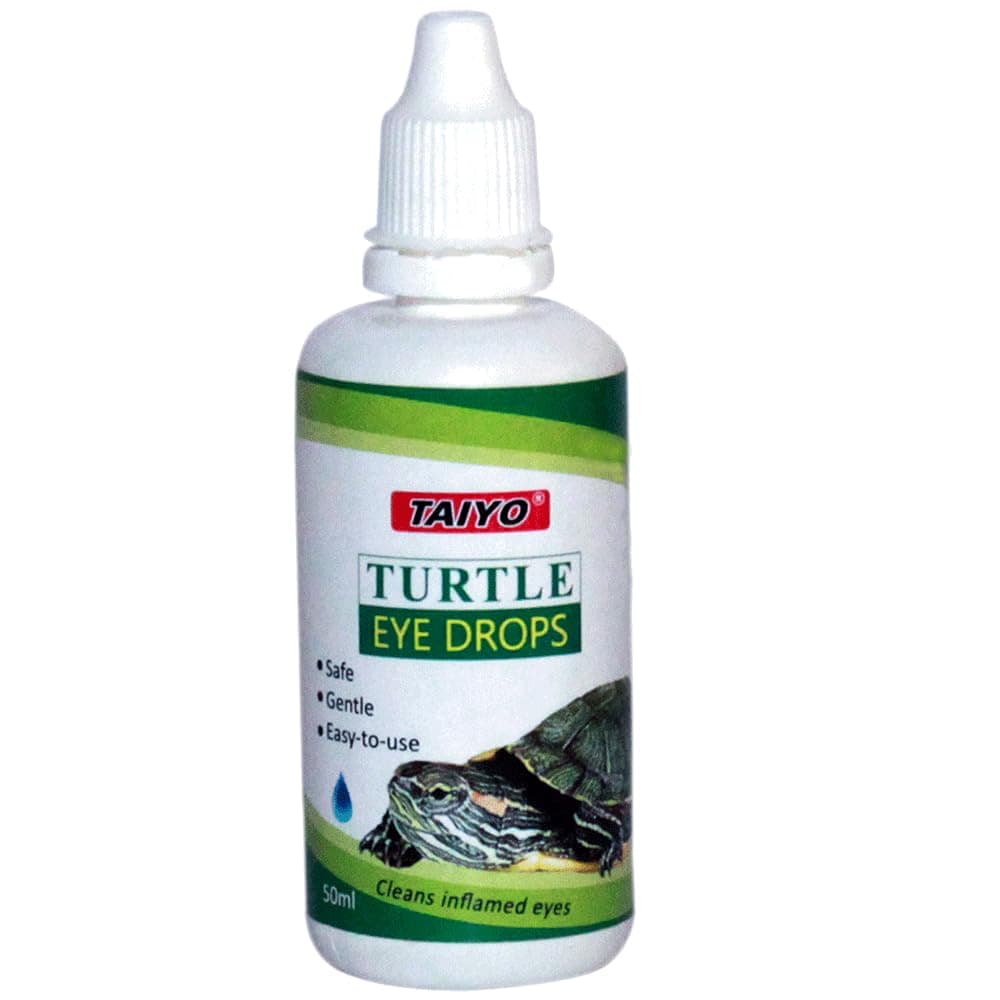 Taiyo Turtle Eye Drops 50ml | Supports Eye Comfort & Clarity in Turtles | Gentle Eye Hydration for Healthy Vision | Ideal for Aquarium Turtle Eye Care