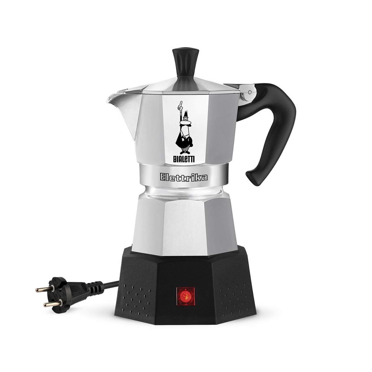 Moka Elettrika Coffee Machine/Electric Espresso Maker/Percolator/Filter Coffee Maker: (2 cups-100ml) Italian Made