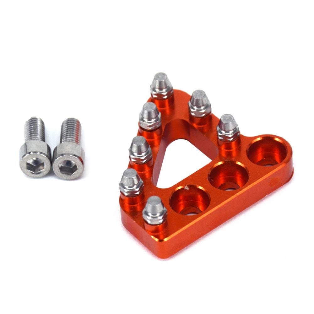 Rear Brake Pedal Step Plate Tip Gear Shifter Shift Lever for EXC EXCF SX SXF XC XCF XCW XCFW 125-530 250 350 450 2004-2010 690 SMC 950 990 Adventure - Orange