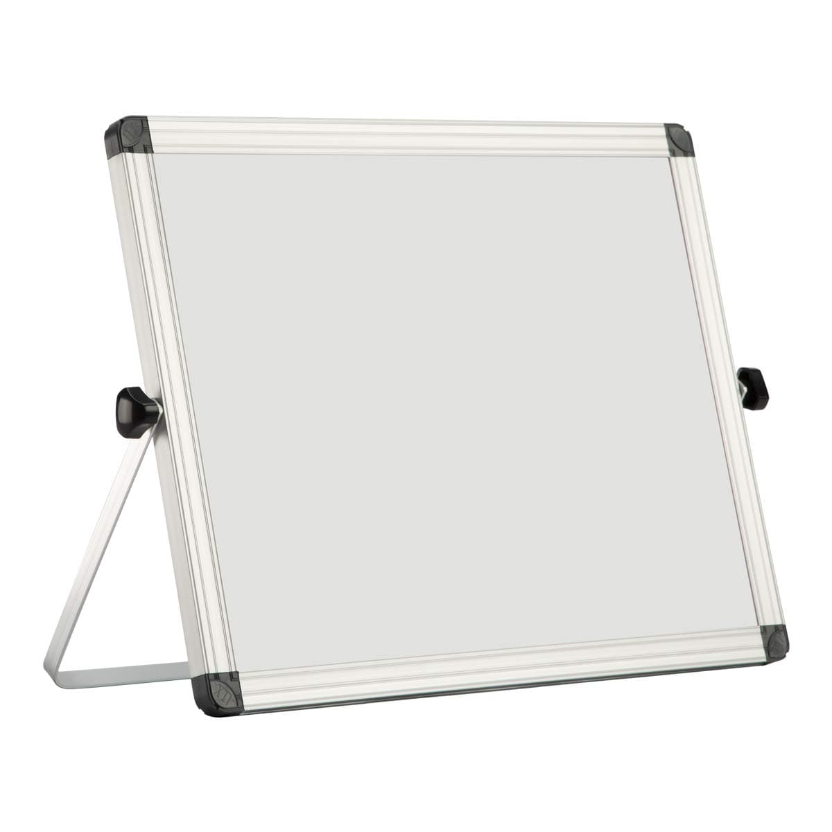 Small Dry Erase Board with Stand, OUSL 14” x 11” Mini Magnetic White Board Easel for Kids Double-Sided Portable Table Top Desktop Board
