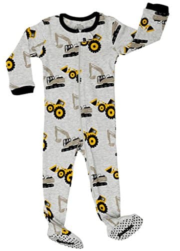 Elowel Kid's Bulldozer Pajama Sleeper