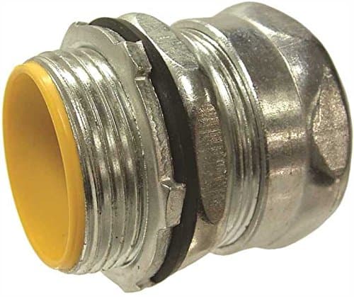 Raco Raintight Steel Emt Compression Connector, 1/2 In. Trade Size