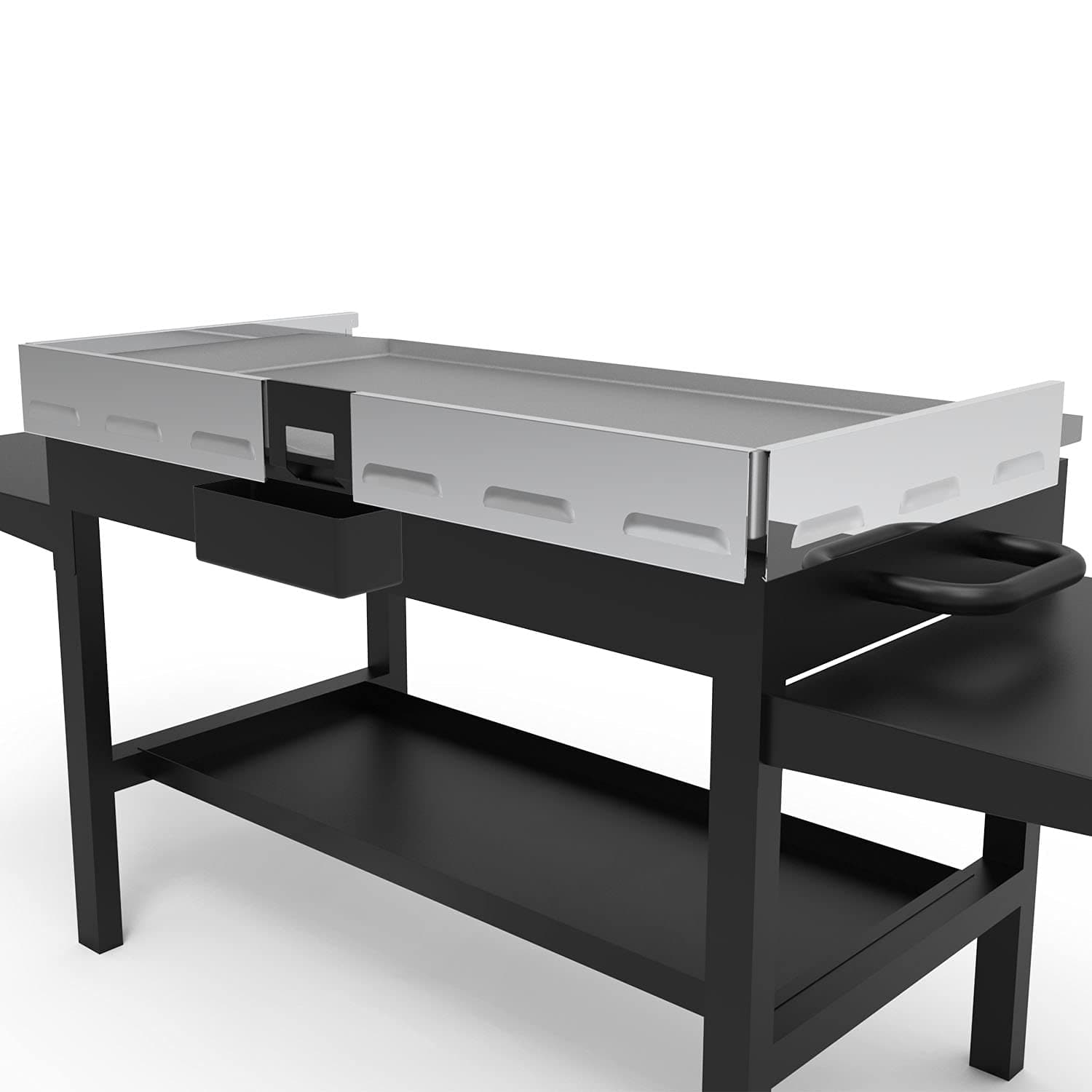 BQMAX Wind Guard for Blackstone 36" Griddle, Wind Guards for Blackstone 36" Griddle and Other Griddle, Stainless Steel Wind Screen (NOT Aluminum)