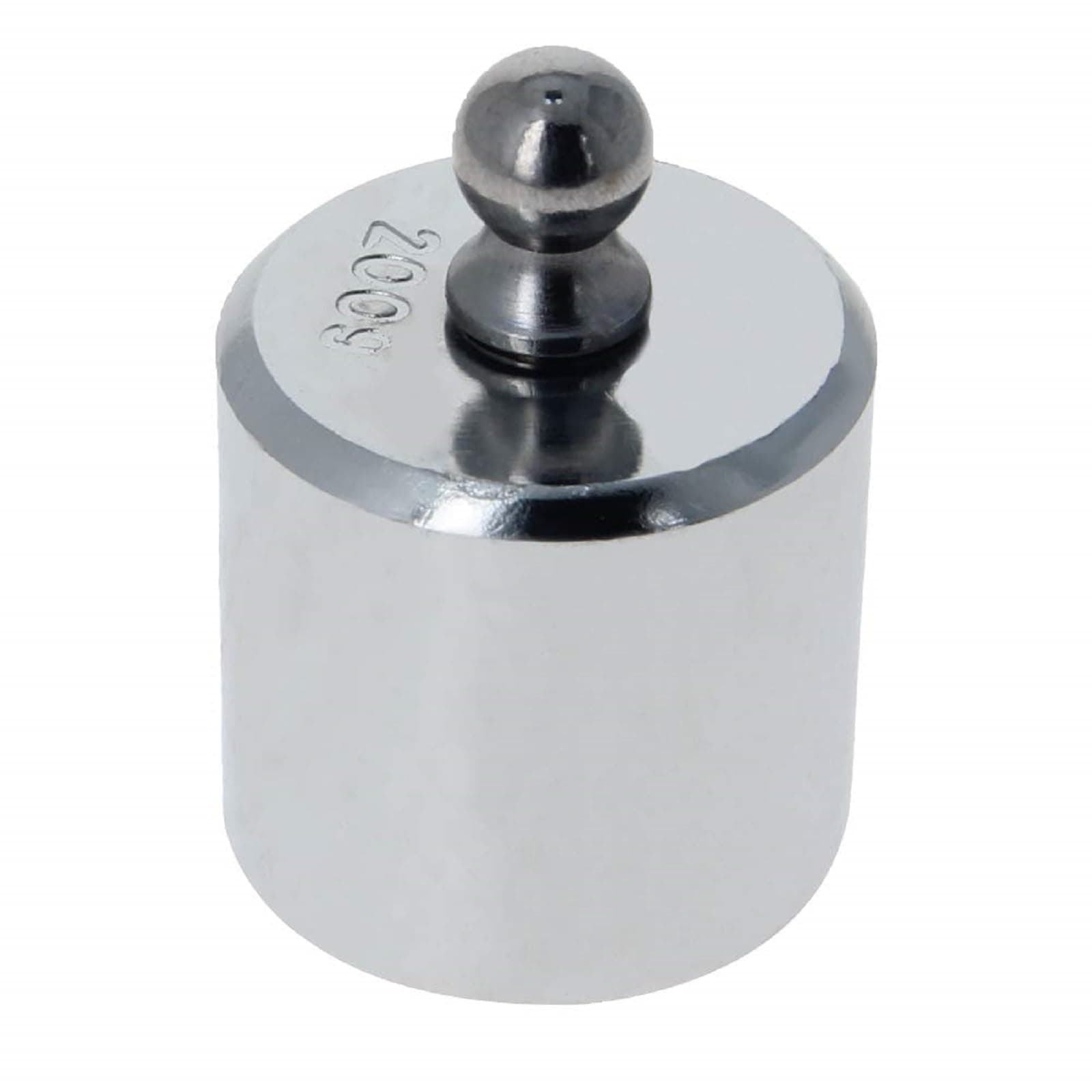 Utoolmart Round Head Calibration Weight Set 200g M2 Precision Chrome Plated Steel for Digital Balance Scales