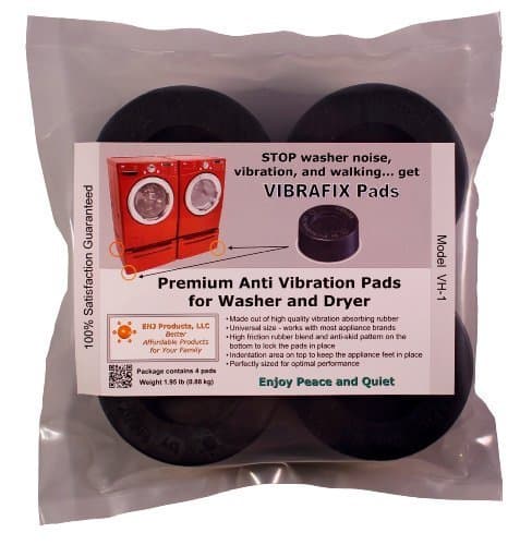 Washer Anti-Vibration and Anti-Walk Pads VIBRAFIX by ENJ Products