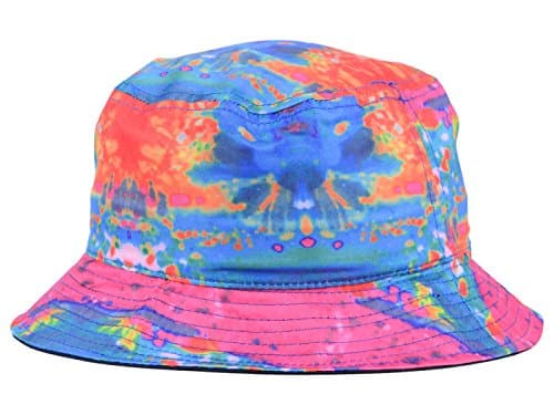 Lids Mens Reversible Bucket Hat (Small/Medium, Watercolor)