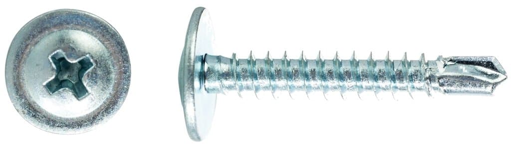 (10000) #8 X 1/2" Phillips Modified Truss Head (K-Lath) Self-Drill Screw Zinc Plated DP 2 Bulk Box 39 Lbs.