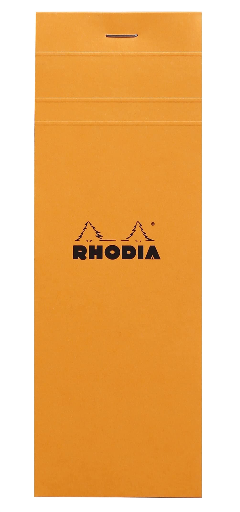 Rhodia Pad 3x8.25 Orange: White Graph Grid Sheets