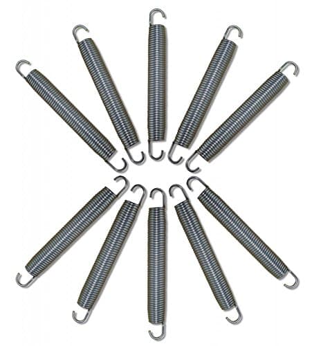 GIGAJUMP10 x trampoline replacement springs 18 cm / 7 Inch length (#301089)