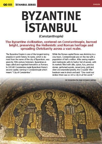 Byzantine Istanbul (Constantinople) Pamphlet – July 20, 2011