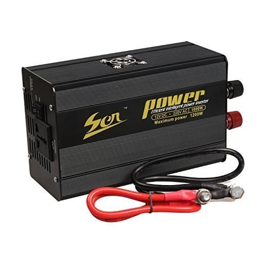 TOPTC Fashion 1000w Car Vehicle USB Dc 12v to Ac 220v Power Inverter Adapter Converter