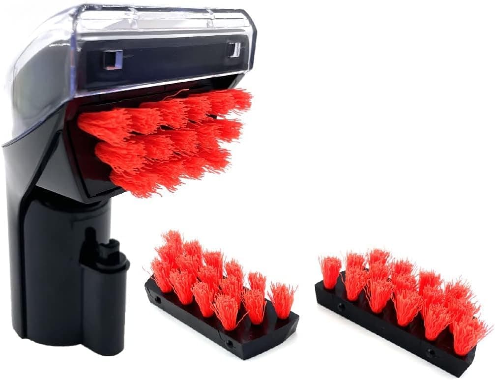 1400B 3in Little Green Machine Brush Replacement parts Compatible For bissell 1400B 3353 3194 2458 3588F 1986 1425 Multi-Purpose Portable Tough Stain Brush Tool Attachments Black (1+2)Pack