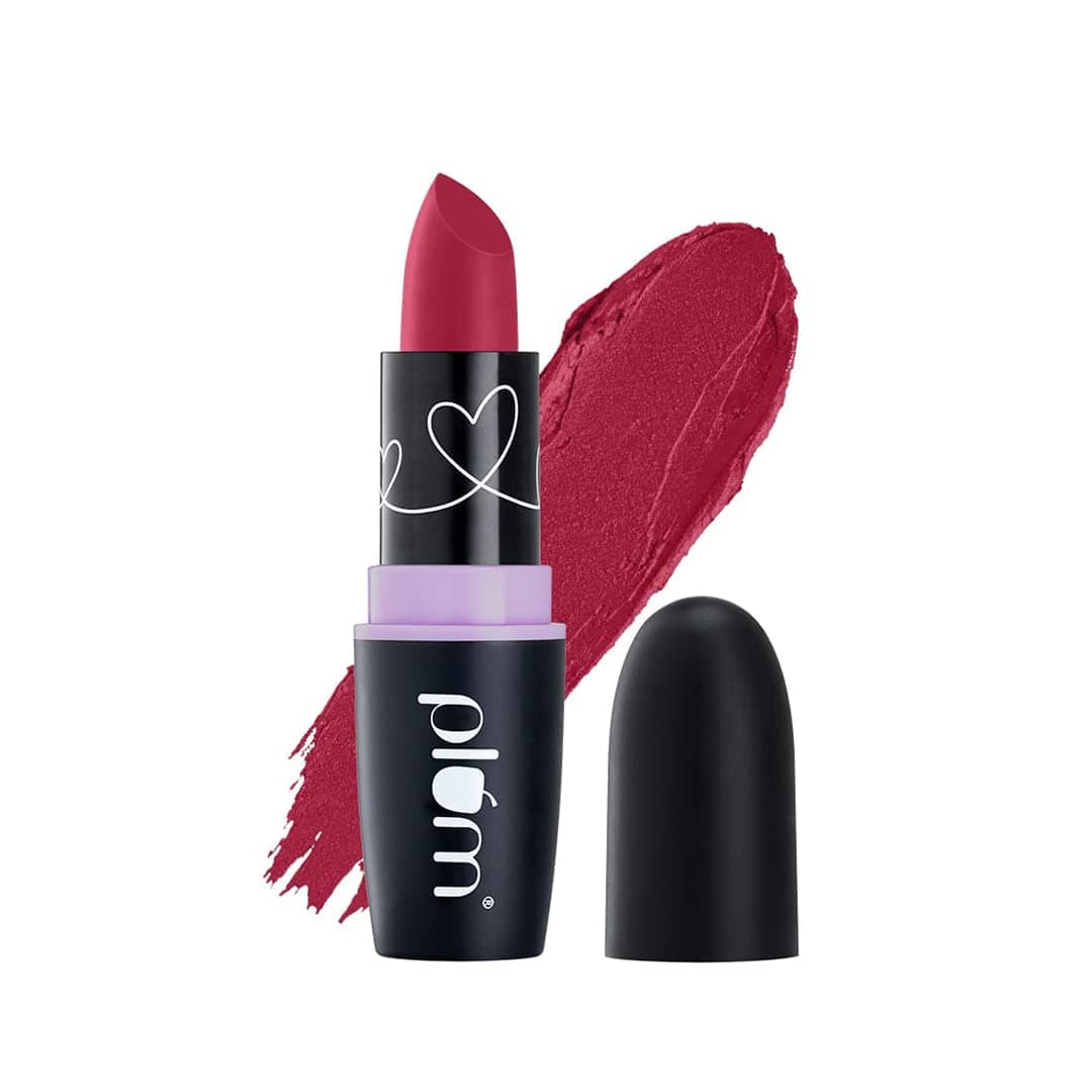 Matterrific Lipstick, Highly Pigmented, Nourishing & Non-Drying, 100% Vegan & Cruelty Free, Go Rouge-125 (Raspberry Pink)