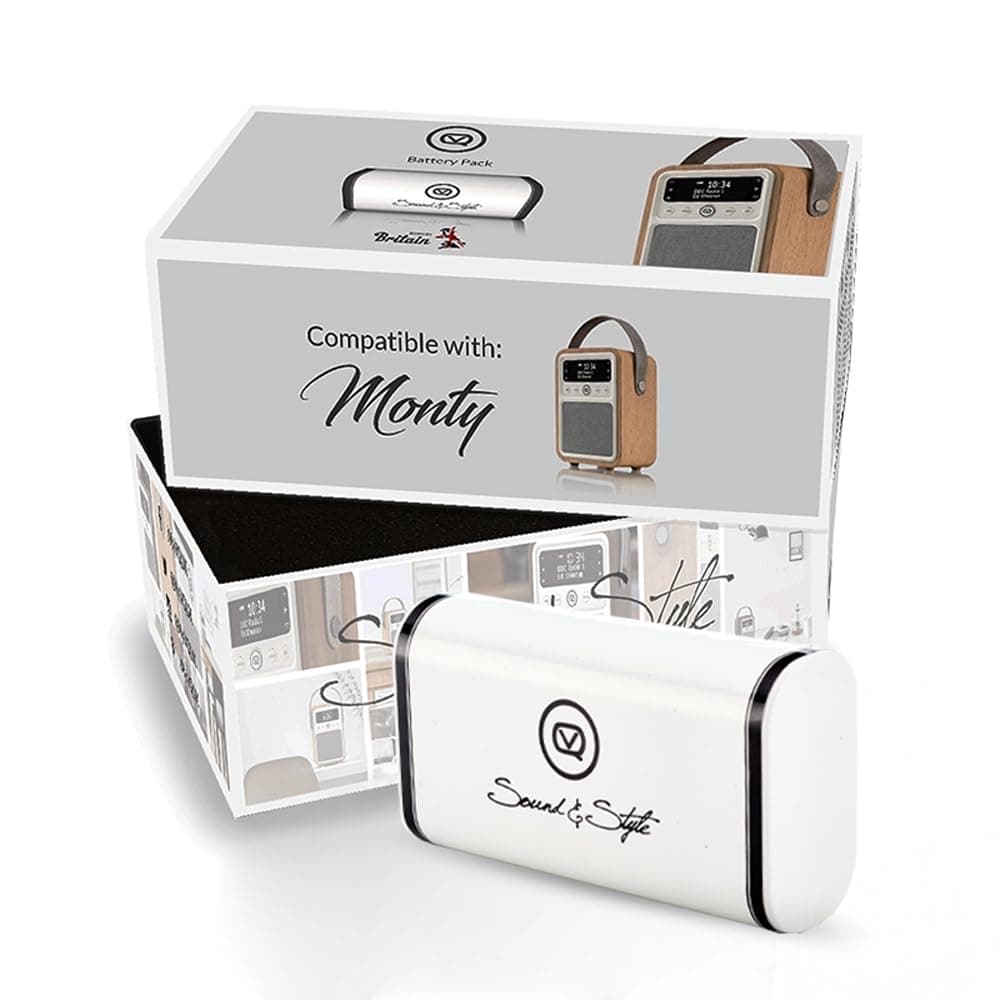 VQ Monty Rechargeable Battery for Portable DAB Radio